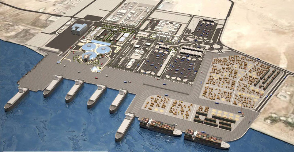 multipurpose terminal at Nuweiba port