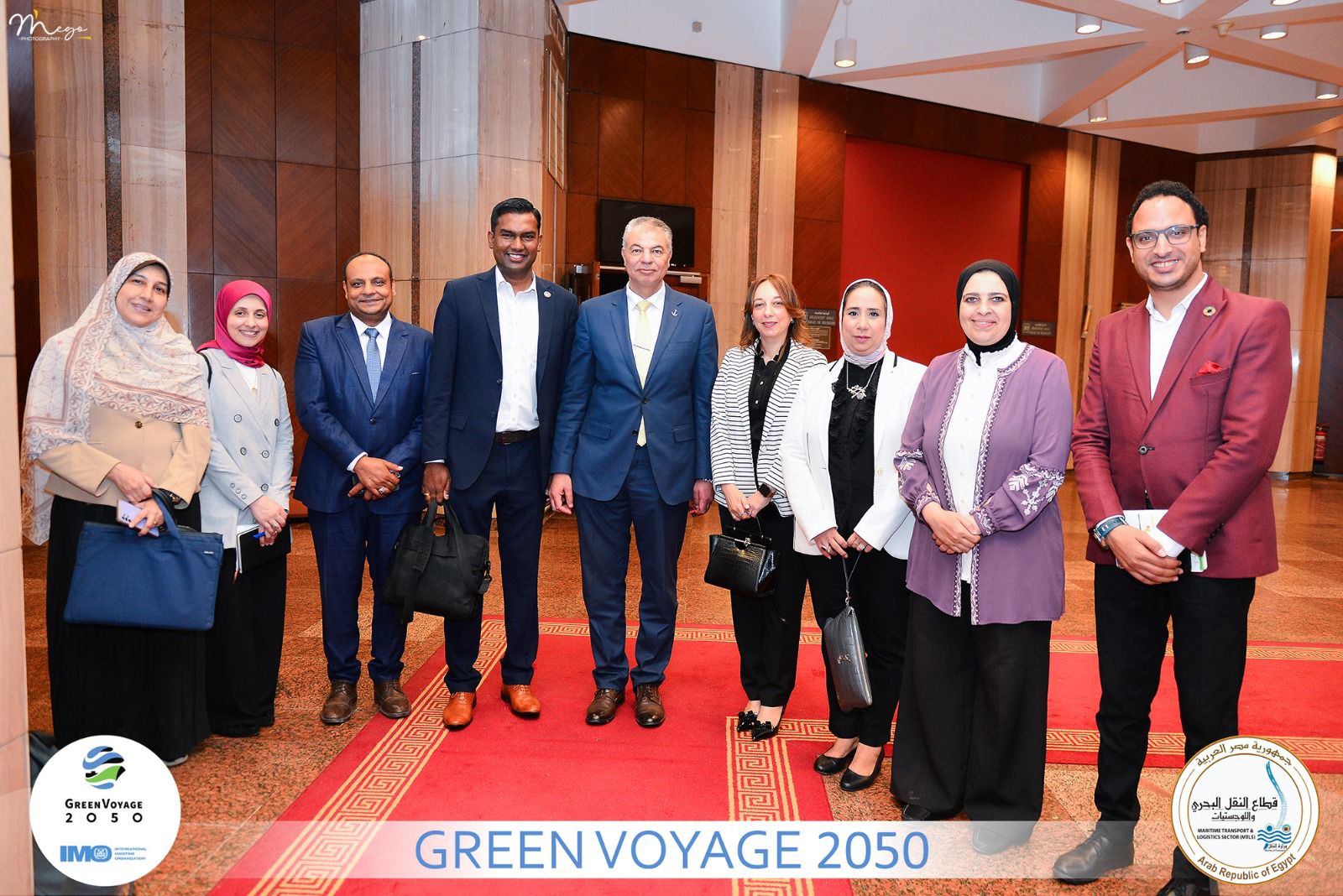 Maritime Transport & Logistics Sector and IMO organize awareness session on green shipping careers, hosted by Bibliotheca Alexandrina