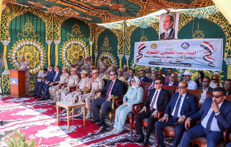 مشاركة بارزة لميناء دمياط في التدريب العملي المشترك لمجابهة الأزمات والكوارث