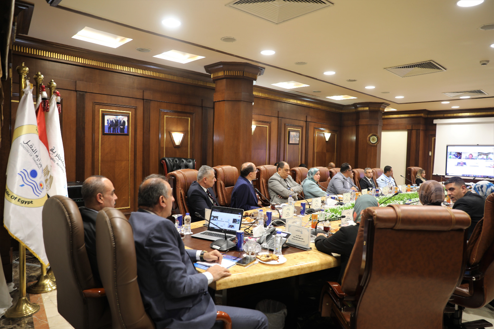 Regional Consultant of the MED-PLUS Project Visits Alexandria Port and Attends National Workshop