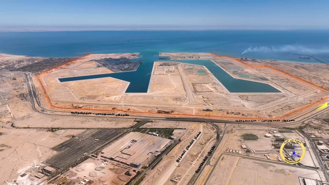 مشروع تطوير ميناء السخنة