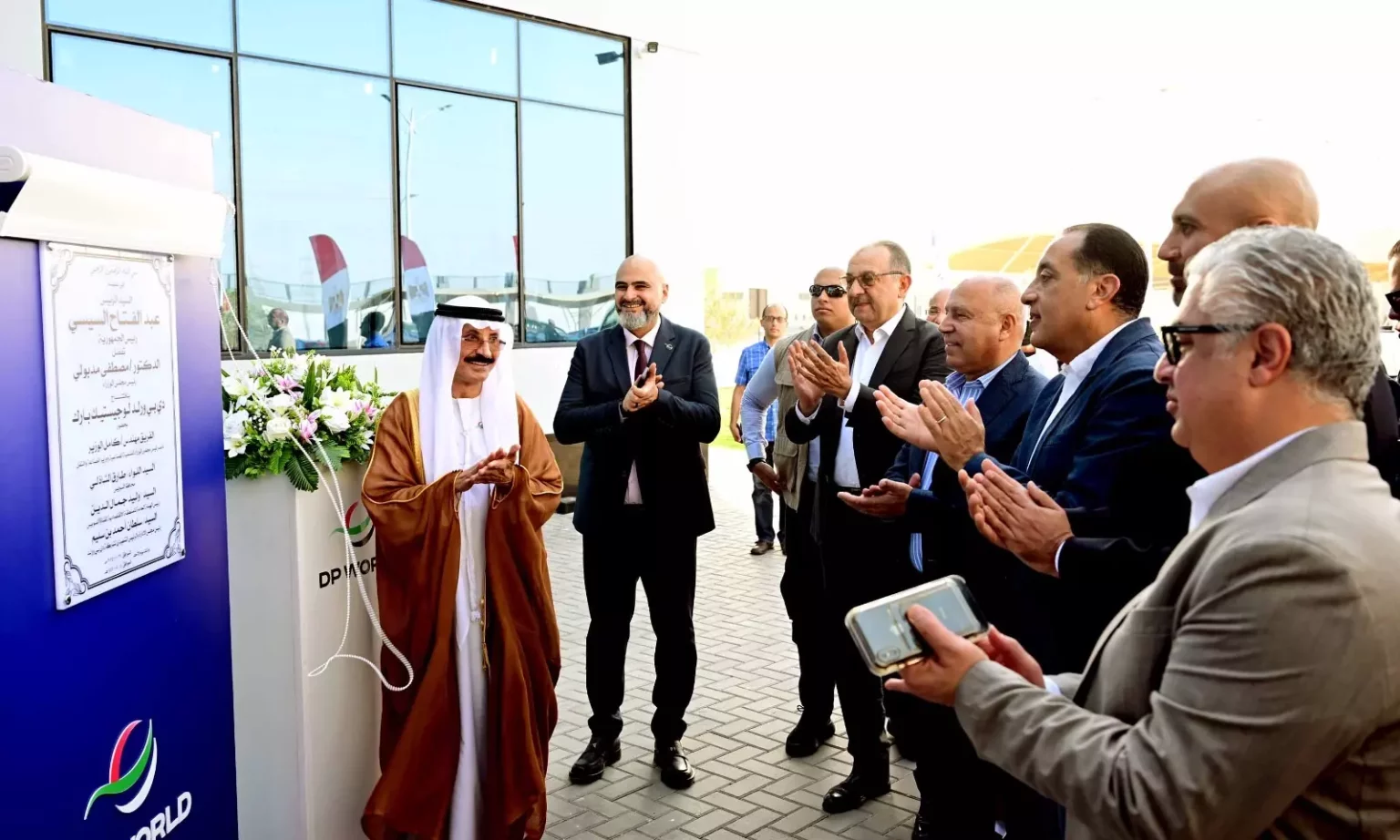 افتتاح مستودع موانئ دبي العالمية بالسخنة باستثمارات 85 مليون دولار