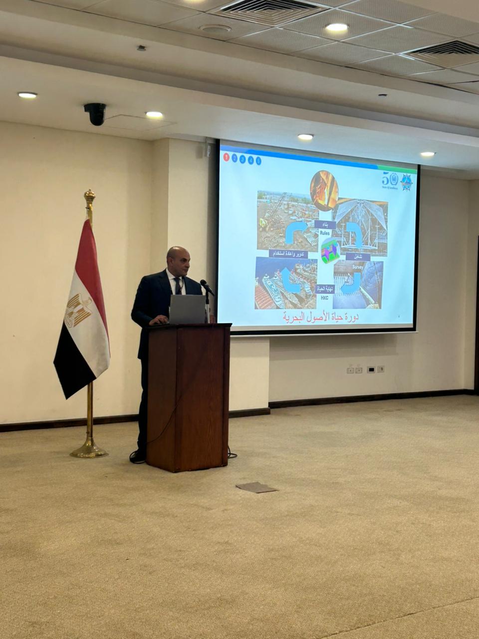 توطين صناعة تدوير السفن