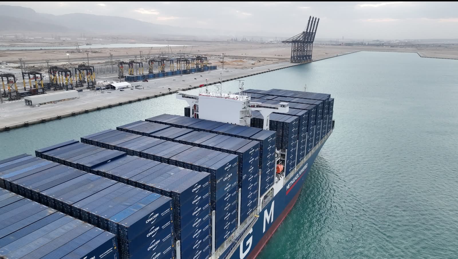 A comprehensive plan for maritime transport system development with cost 300 milliard pound