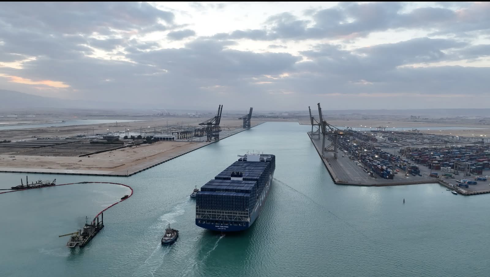 A comprehensive plan for maritime transport system development with cost 300 milliard pound