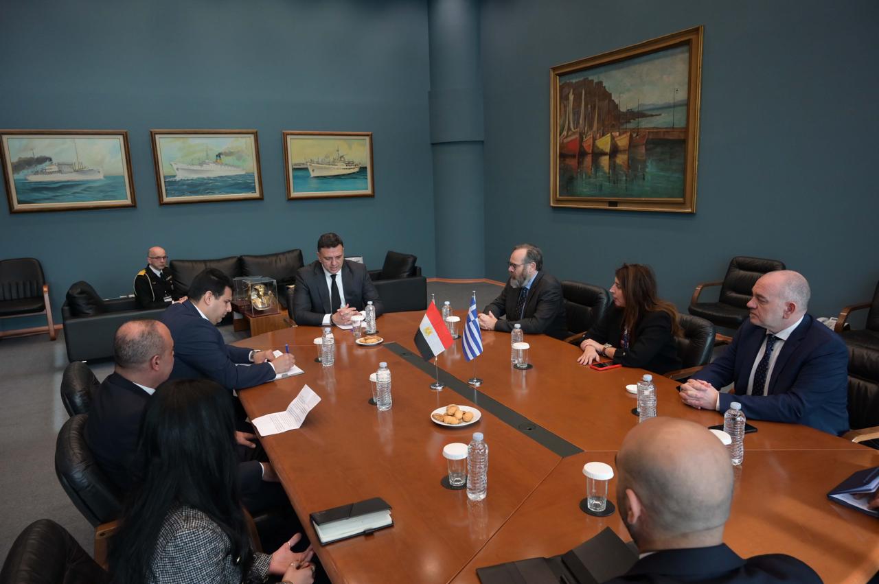 مصر واليونان تبحثان الخطوات التنفيذية لتدشين خط ملاحي منتظم (ROPAX) للركاب والبضائع
