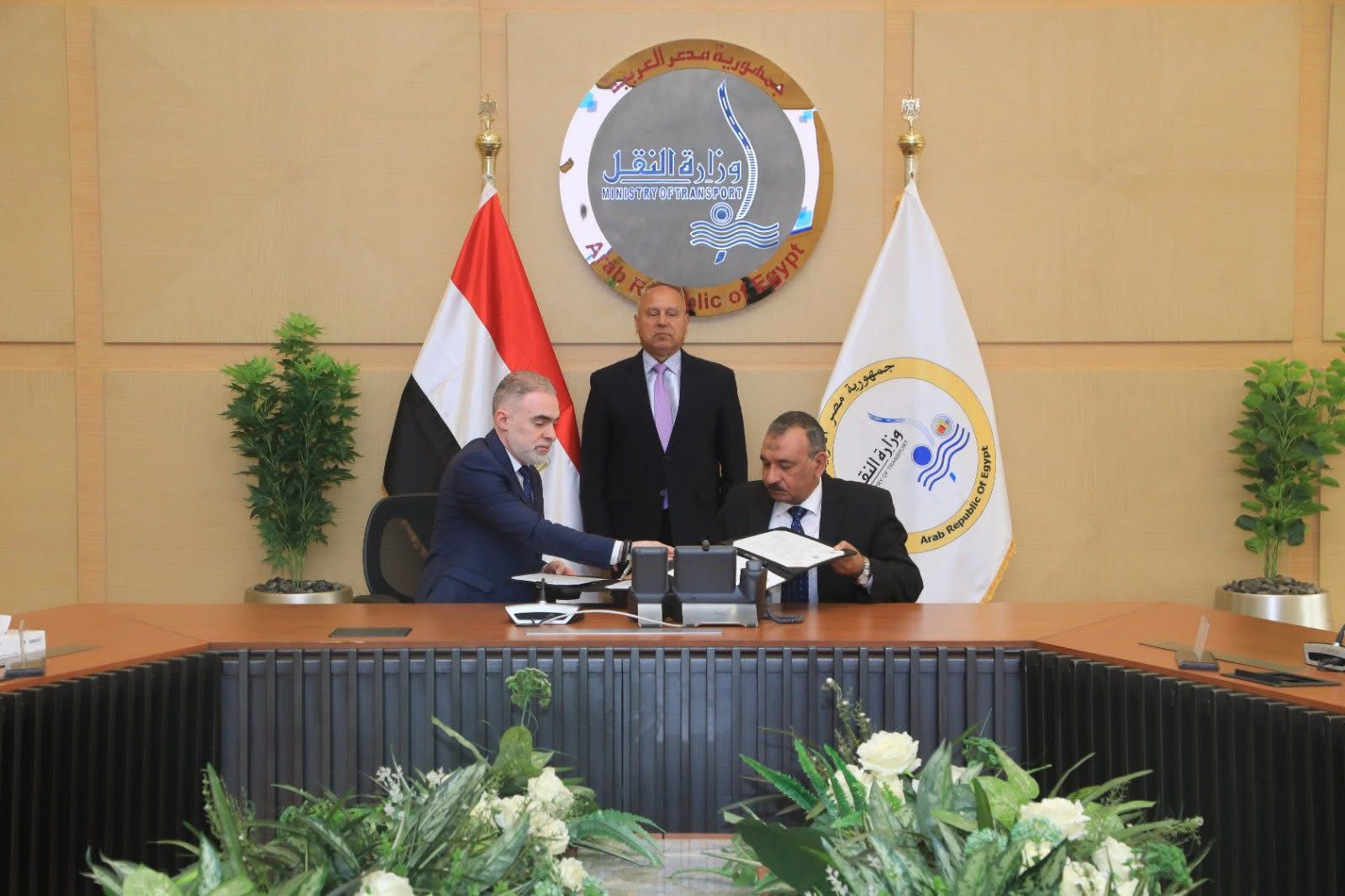 وزير النقل يشهد توقيع بروتوكول لإنشاء شركة مشتركة لإدارة وتشغيل سفن تجارية ذات طبيعة خاصة